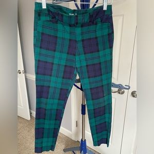 Plaid Old Navy pixie pants size 4